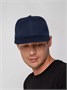 Бейсболка Snapback с прямым козырьком, темно-синяя 993094204