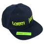 Бейсболка Snapback с прямым козырьком, темно-синяя 993094204