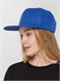 Бейсболка Snapback с прямым козырьком, ярко-синяя 1120778385