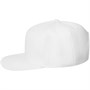 Бейсболка Snapback с прямым козырьком, белая 261961551