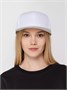 Бейсболка Snapback с прямым козырьком, белая 261961551