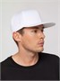 Бейсболка Snapback с прямым козырьком, белая 261961551