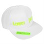 Бейсболка Snapback с прямым козырьком, белая 261961551