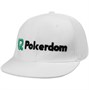 Бейсболка Snapback с прямым козырьком, белая 261961551
