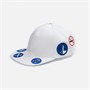 Бейсболка Snapback с прямым козырьком, белая 261961551