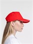 Бейсболка Classic, красная с белым кантом 927873987