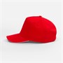 Бейсболка Classic 2.0, красная с белым кантом 1027856547