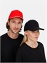 Бейсболка Classic 2.0, красная с белым кантом 1027856547