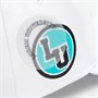 Бейсболка Classic 2.0, белая с темно-синим кантом 831959581