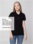 Рубашка поло женская Virma Lady, черная 733021540