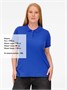 Рубашка поло женская Virma Lady, ярко-синяя 512534093