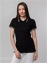 Рубашка поло женская Virma Stripes Lady, черная 2062004046