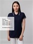 Рубашка поло женская Virma Stripes Lady, темно-синяя 1433218661