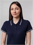 Рубашка поло женская Virma Stripes Lady, темно-синяя 1433218661