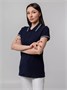 Рубашка поло женская Virma Stripes Lady, темно-синяя 1433218661