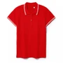 Рубашка поло женская Virma Stripes Lady, красная 428052419