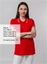 Рубашка поло женская Virma Stripes Lady, красная 428052419