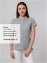 Рубашка поло женская Virma Premium Lady, серый меланж 158696626
