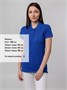 Рубашка поло женская Virma Premium Lady, ярко-синяя 1446163097