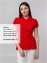 Рубашка поло женская Virma Premium Lady, красная 1096111969