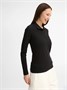 Рубашка поло женская с длинным рукавом Perfect LSL Women, черная 1897814203