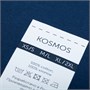 Футболка оверсайз с двойным рукавом Kosmos, темно-синяя 62957384