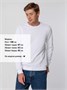 Свитшот унисекс Sublimatism, белый 1367342966