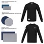 Свитшот унисекс King, черный 290491566