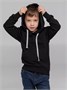 Толстовка с капюшоном детская Kirenga Kids, черная 492267395