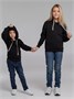 Толстовка с капюшоном детская Kirenga Kids, черная 492267395
