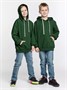 Толстовка с капюшоном детская Kirenga Kids, темно-зеленая 2030329425