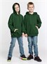 Худи детское Kirenga Kids 2.0, темно-зеленое 610196058