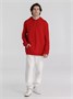 Толстовка с капюшоном унисекс Hoodie, красная 1336957066