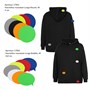 Толстовка с капюшоном унисекс Hoodie, красная 1336957066