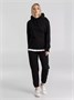 Толстовка с капюшоном унисекс Hoodie, черная 490055711