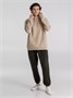 Толстовка с капюшоном унисекс Hoodie, бежевая 658645848