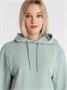 Толстовка с капюшоном унисекс Hoodie, серо-зеленая 1087427819