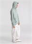 Толстовка с капюшоном унисекс Hoodie, серо-зеленая 1087427819