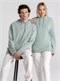 Толстовка с капюшоном унисекс Hoodie, серо-зеленая 1087427819