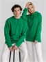 Толстовка с капюшоном унисекс Hoodie, зеленая 630131489
