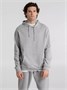 Толстовка с капюшоном унисекс Hoodie, серый меланж 666400089