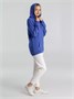 Толстовка с капюшоном унисекс Hoodie, ярко-синий меланж 550868058