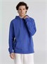 Толстовка с капюшоном унисекс Hoodie, ярко-синий меланж 550868058