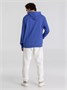 Толстовка с капюшоном унисекс Hoodie, ярко-синий меланж 550868058