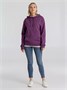 Толстовка с капюшоном унисекс Hoodie, фиолетовый меланж 311065177
