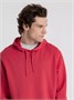 Толстовка с капюшоном унисекс Hoodie, красный меланж 822062779