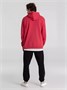 Толстовка с капюшоном унисекс Hoodie, красный меланж 822062779