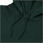 Толстовка с капюшоном унисекс Hoodie, темно-зеленый меланж 712084569