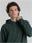 Толстовка с капюшоном унисекс Hoodie, темно-зеленый меланж 712084569