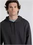 Толстовка с капюшоном унисекс Hoodie, серый меланж (антрацит) 1667047584